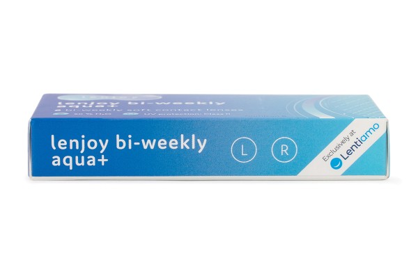 Lenjoy Bi-weekly Aqua+ (12 linser) + Solunate Multi-Purpose 400 ml med linsetui