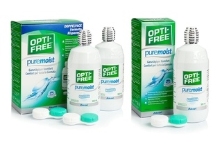 OPTI-FREE PureMoist 3 x 300 ml med linsetuier