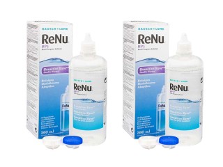 ReNu MPS Sensitive Eyes 2 x 360 ml med linsetuier