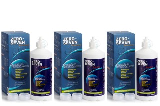 Zero-Seven Refreshing 3 x 360 ml med linsetuier